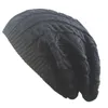 Beanie/Skull Caps Ladies Dames zachte warme winter gebreide slappe oversized lange mode beanie hoed pros22