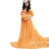 Lange moederschap fotografie rekwisieten zwangerschap jurk fotografie moederschap jurken foto schieten zwangere jurk kant maxi-jurk