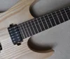 Factory Outlet – 6-saitige natürliche E-Gitarre mit Humbucker-Tonabnehmern, Palisander-Griffbrett, 24 Bünden, individuelle Farbe/Logo erhältlich