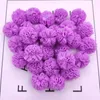 10 pçs / lote 25mm / 1 polegada bola de renda colorida diy gaze gaze flower pompoms artesanato malha pingente headwear hairpins cabelo grampo de cabelo jóias fazendo acessórios jy1116