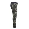 Höst Vinter Kvinna Denim Byxor Kvinnor Skinny Hole Spliced ​​Camouflage Print Jeans Sexig Pencil Bandage Trousers HSF2096 211129