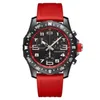 red wristwatches
