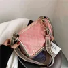 Purse Canvas Women's New Messenger Versatile Signature Style Leisure Shoulder Bag Mobiltelefon