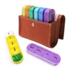 Portable Grade Plastic Worth of Pillen Notebook Reizen Wekelijkse Organizer Case Tool Opbergzakken