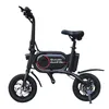 Bike elettrica CS-P01 36 V 6Ah Batteria 350W Motore Pieghevole Pieghevole Bikes Elettriche 12 pollici Pneumatici Bicicletta Bicicletta Adulto Adulto Adulto Adulto in lega di alluminio Inclusive IVA [EU Insteso] Nero