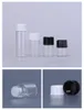 Flaconi contagocce trasparenti per campioni in vetro 1 ml 2 ml 3 ml 5 ml con tappo bianco nero e punte per spina per la tua opzione