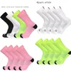 Sports Socks 4Pairs/set Pro Road Cycling Men Women Breathable Bicycle Outdoor Racing Bike Calcetines Ciclismo