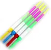 DHL Retractable Light Stick Bar Flash Led Toy Fluorescent Concert Cheer Telescopic Sticks Kids Christmas Carnival Toys 4 Section Big Size