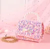 MINI MINI Bolsas Tote Bonito Meninas Princesa Crossbody Bag Menina Pequena Moeda Pequena Baby Party Bolsa