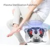 Electronic Foot Massager Far Infrared Heating Acupuncture Points Reflexology Feet Massage Machine Slimming Belt Pads Body Care220