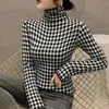 Maglione da donna firmato stile europeo e americano modello semplice e generoso puro cotone modello sottile moda modello versatileGG