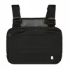 black tactical chest rig