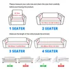 Thick Jacquard Sofa Cover Living Room Elastic Stretch Couch Cover Sectional Slipcover for Sofa Corner L Shape 211102
