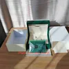 Hot Selling Toppkvalitet Perpetual Wathes Boxes Green Watch Original Box Papers Card Läderväska för kosmograf 116500 126610 126710 Armbandsur