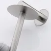 Toalettpapperhållare Rostfritt stål Rullhållare Rack Spik Gratis Vävnadshandduk Vertikal Stativ för Hem Kök Badrum