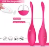 Massaggio uova vibranti in silicone premium giocattoli sessuali per donne vibratore punto G vibratore palla vaginale per stringere esercizi per il pavimento pelvico