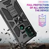 Mobiltelefonväska för OnePlus Nord N10 5G N100 N200 Hybrid Armor Osynlig Kickstand Magnetic Shock Free Back Cover D1