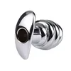 NXY Cockrings Anal Seks Oyuncakları Metal Hollow Butt Plug Spekulum Unisex Seks Oyuncak Yapay Penis Dilator Prostat Masaj Tünel Douche Lavman Vajina Anüs Boncuk 1123 1124