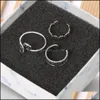 Band Rings Jewelry3pcs مجموعة رجعية منحوتة جوفاء النجمة القمر Toe Bohemia حلقة الفتحة القابلة للتعديل للنساء بوهو الشاطئ الجماهير المجوهرات الصيفية