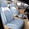 يغطي مقعد السيارة ملحقات Motocovers لسيارة سيدان SUV Warmer Plush 5 مقاعد كاملة الوسادة الأمامية والخلفية