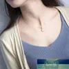 Exquisite Simple Moon Pendant Necklace For Women Elegant Lady's Wedding Clavicle Chain Choker Fashion Party Jewelry Girl Gift  Factory price expert design Quality