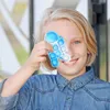 Mini Stress Reliever Keychain Anti Enkel Dimple Push Bubble Toys Kids Sensory Pressbräda