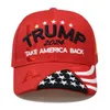 Élection américaine Trump Hat Nouvelle casquette de baseball Casquette de sport en coton à rebond de vitesse réglable LLB12390