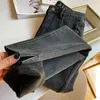 소프트 하이 웨이스트 여성 바지 데님 streetwear Jean 빈티지 소녀 청바지 여자 바지 연필 슬림 스트레치 Femme Pantalon Mujer 210423