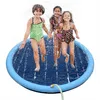 Haustier Sprinkler Pad Spielen Kühl Matte Schwimmbad Aufblasbare Wasser Spray Pad Matte Badewanne Sommer Kühle Hund Badewanne für Hunde liefert