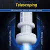 NXY SEX Masturbators Män Automatisk Teleskopisk Manlig Erotisk Masturbator Cup Adult Onani Tools Maskiner Toy för Realistisk Vagina 1208