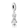 NEW 925 Sterling Silver Fit P Charms Bracelets Dog Cat Elephant Crown Dress Birdcage Horse Dangle Charm for European Women Wedding Original Fashion Jewelry8653436