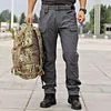 Masculino exército tático à prova de vento à prova d 'água vôo voo piloto calça calças militares oversize camping caminhadas subir algodão s-3xl g0104