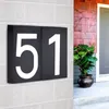 custom house number plaque