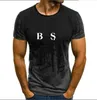 Moda Erkek T Gömlek Yaz Kısa Kollu Üst Avrupa Amerikan 3D Baskı T-shirt Erkekler Kadınlar Çiftler Yüksek Kaliteli Rahat Giysiler Büyük Boy S-5XL