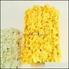 Coroas decorativas festivas festas suprimentos home jardim40 * 60 cm artificial hydrangea hydrangea flor fundo de casamento simation flowers sto