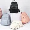 Zency Moda Yumuşak Hakiki Deri Büyük Kadın Sırt Çantası Yüksek Kalite A + Bayanlar Günlük Rahat Seyahat Çantası Sırt Çantası Schoolbag Kitap 210922