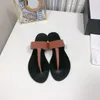 Sandali infradito 2021 Infradito firmati di lusso Pantofole in pelle Estate Donna Scivolo nero Scivoli all'aperto alla moda