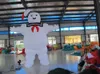 Modelo de personagem de Halloween ao ar livre Modelo Ghostbusters Ficar Puft Inflável Marshmallow Homem Balão para anúncio