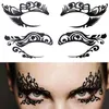 Einweg Temporäre Tattoo Aufkleber Gesicht Make-Up Wasserdicht DIY Aufkleber Flash Lidschatten Eyeliner Aufkleber Halloween Werkzeug