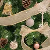 36 pièces boules de noël en plastique or Rose ornement 4 cm accrocher boule pendentif intérieur nouvel an arbre de noël décor maison décoration de noël P212x