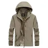 Plus size 5xl homens impermeável jaqueta respirável primavera outono fino casual exército exército tático windbreaker casaco casacos 210819