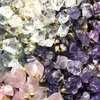 Natural Crystal Pingente Colar De Pedra Pedra Gemstone Banhado A Ouro Cura Irregular Handmade Jóias Para As Mulheres