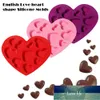 Food Grade Silicone Love Heart Shaped Formy Dla DIY Cukierki Czekoladowe Mydła Formy Kremówka Ciasto Dekorowanie Narzędzia Pieczenia Cena Fabryczna Ekspert Projekt Quality Najnowsze