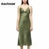 Sexy Spaghetti Brap Beach Party Summer Backblob Backbloe Poyka Dot Press Hounder Длинные Леди Sundresss Robe Femme 210413