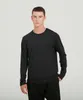 lu-30 Fitness Sports long-sleeved T-shirt autumn new high elastic quick-drying round neck