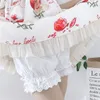 Latarnie japońskie legginsy białe koronkowe szorty lolita słodkie letnie bezpieczeństwo 210412