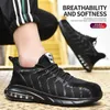 가벼운 작업 신발 남성의 금연 건축 안전 강철 발가락 스포츠 캐주얼 보호 부츠 210826209U