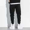Japansk stil mode män jeans lös passform casual lastbyxor högkvalitativa streetwear vintage designer hip hop joggers byxor byxor