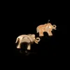 Bpoyb charms elefant xoxo smycken set dubai afican guld färg smycken till halsband örhängen armband ring 4 stycken