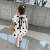 Children's Clothing Girls' 2021 Summer Fashionable New Polka Dot Skirt Little PrincDrBaby Korean Style Skirt X0803